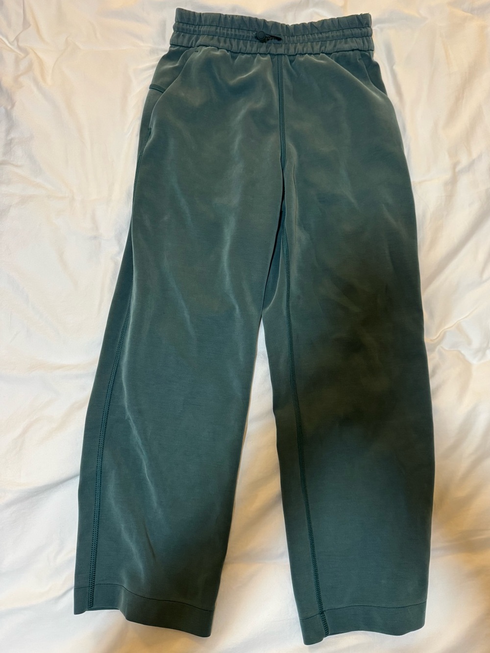 lululemon Softstreme High-Rise Straight-Leg Cropped Pant - Teal